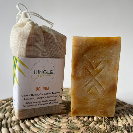 Ucuuba Butter, Oatmeal & Turmeric Soap image 1