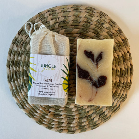 Cacao Butter & Peppermint Soap image 0