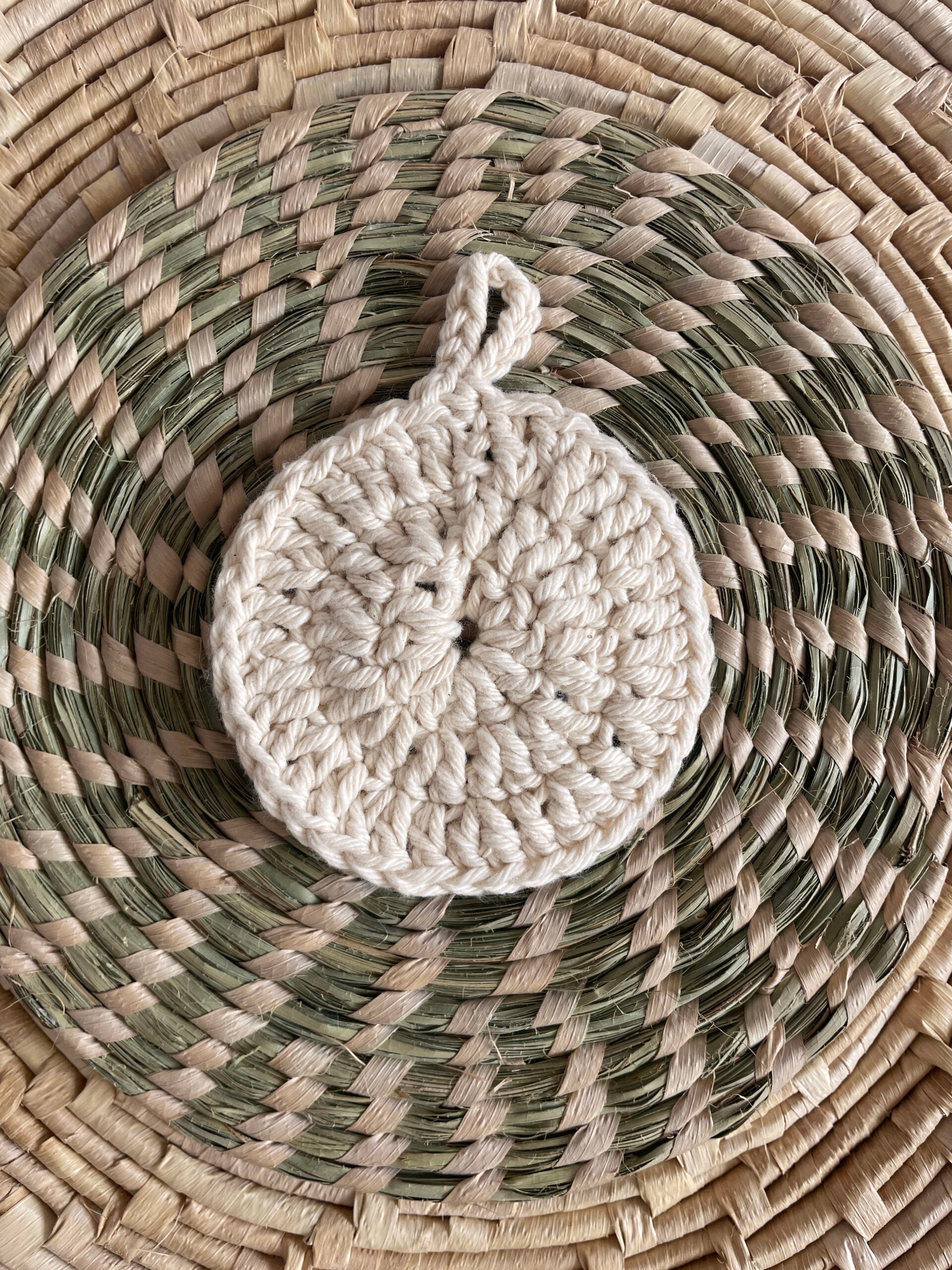 Reusable Hand-knitted 100% Cotton Face Pads image 2