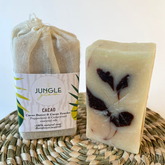 Cacao Butter & Peppermint Soap image 1