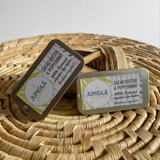 Cacao Butter & Peppermint Lip Balm image 1