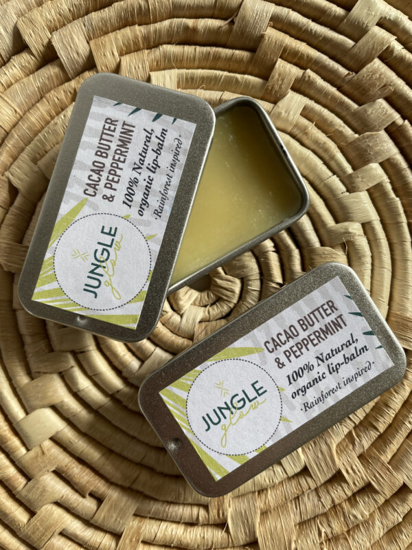 Organic Cacao Butter & Peppermint Lip Balm