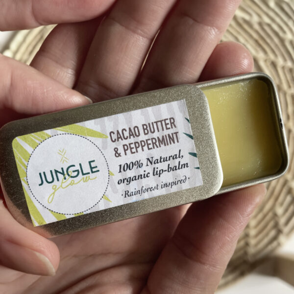 Organic Cacao Butter & Peppermint Lip Balm - Image 3